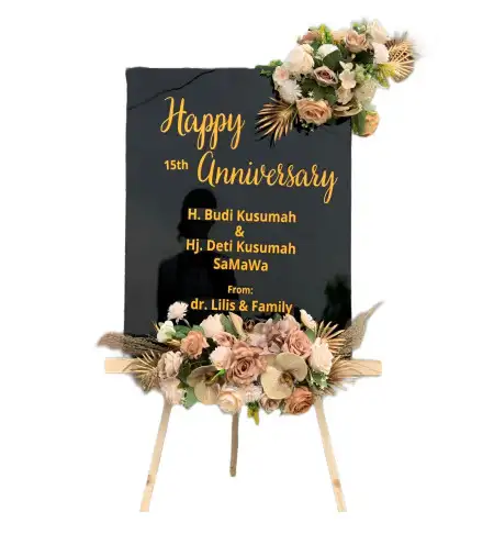 Papan Bunga Akrilik Katelan